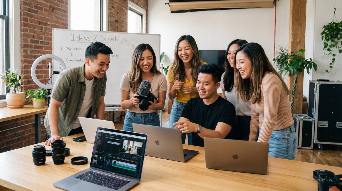 成人视频创作者团队